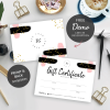 DIY Gift Certificate Template - Printable Small Business Gift Voucher