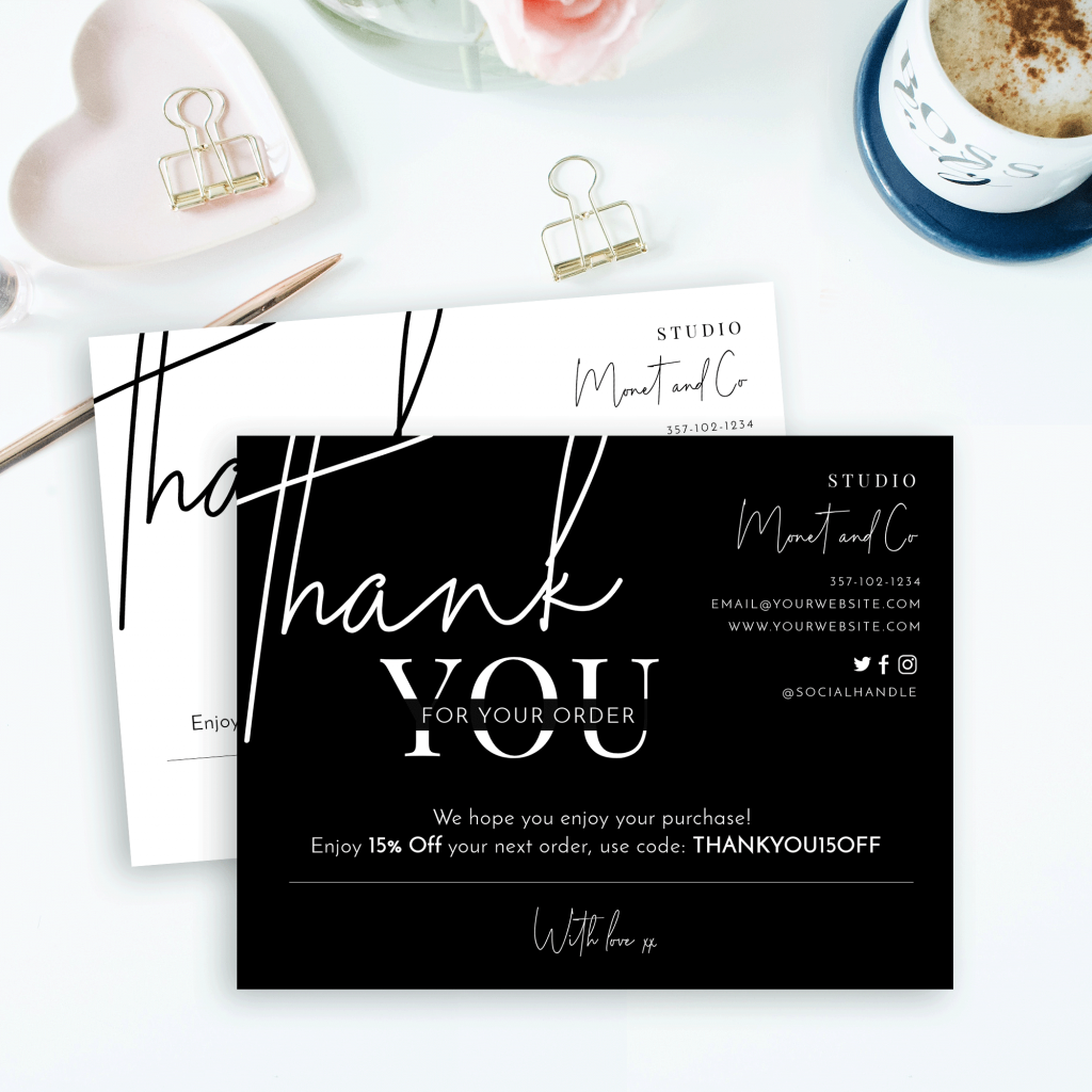 Fully Editable Loyalty Card - DIY Rewards Card - Digital Download