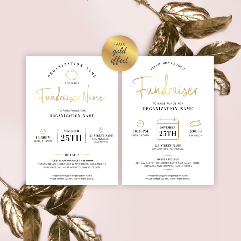 Charity Event Flyer Template