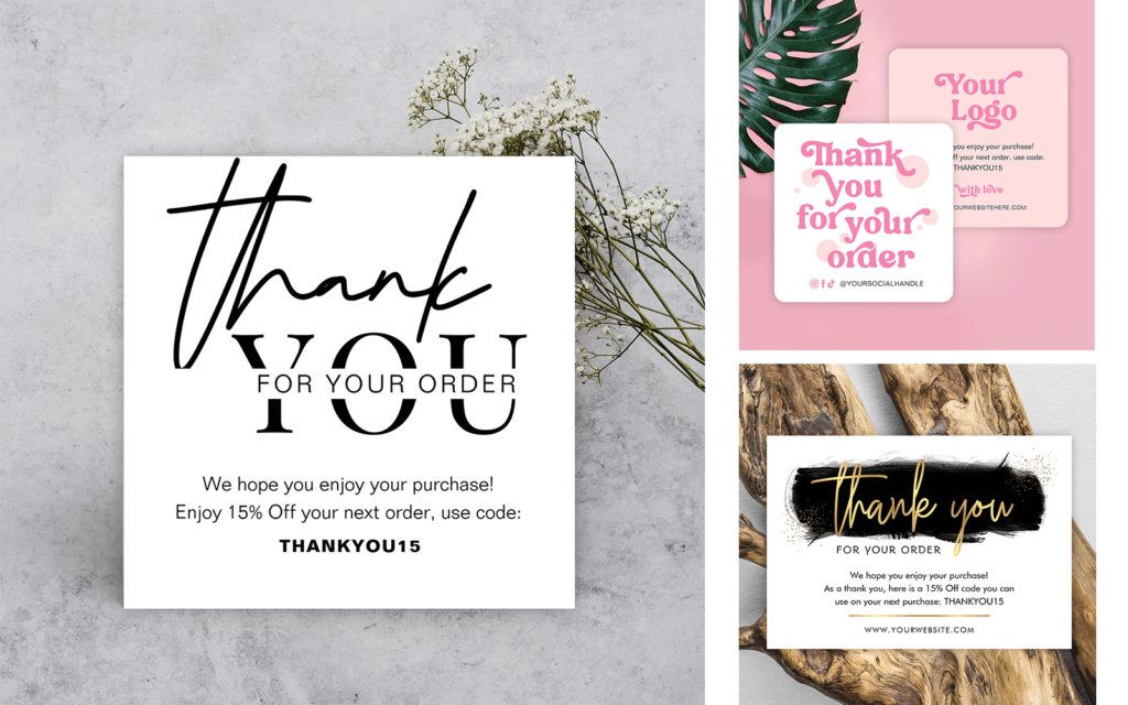 thank you card templates